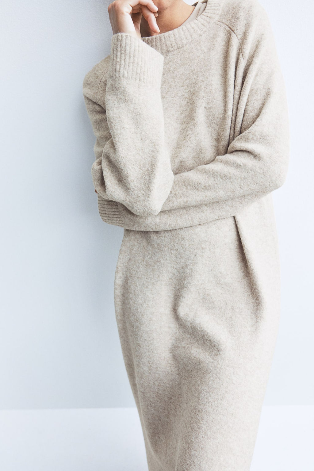 Vestido largo de punto - H&m фото 3