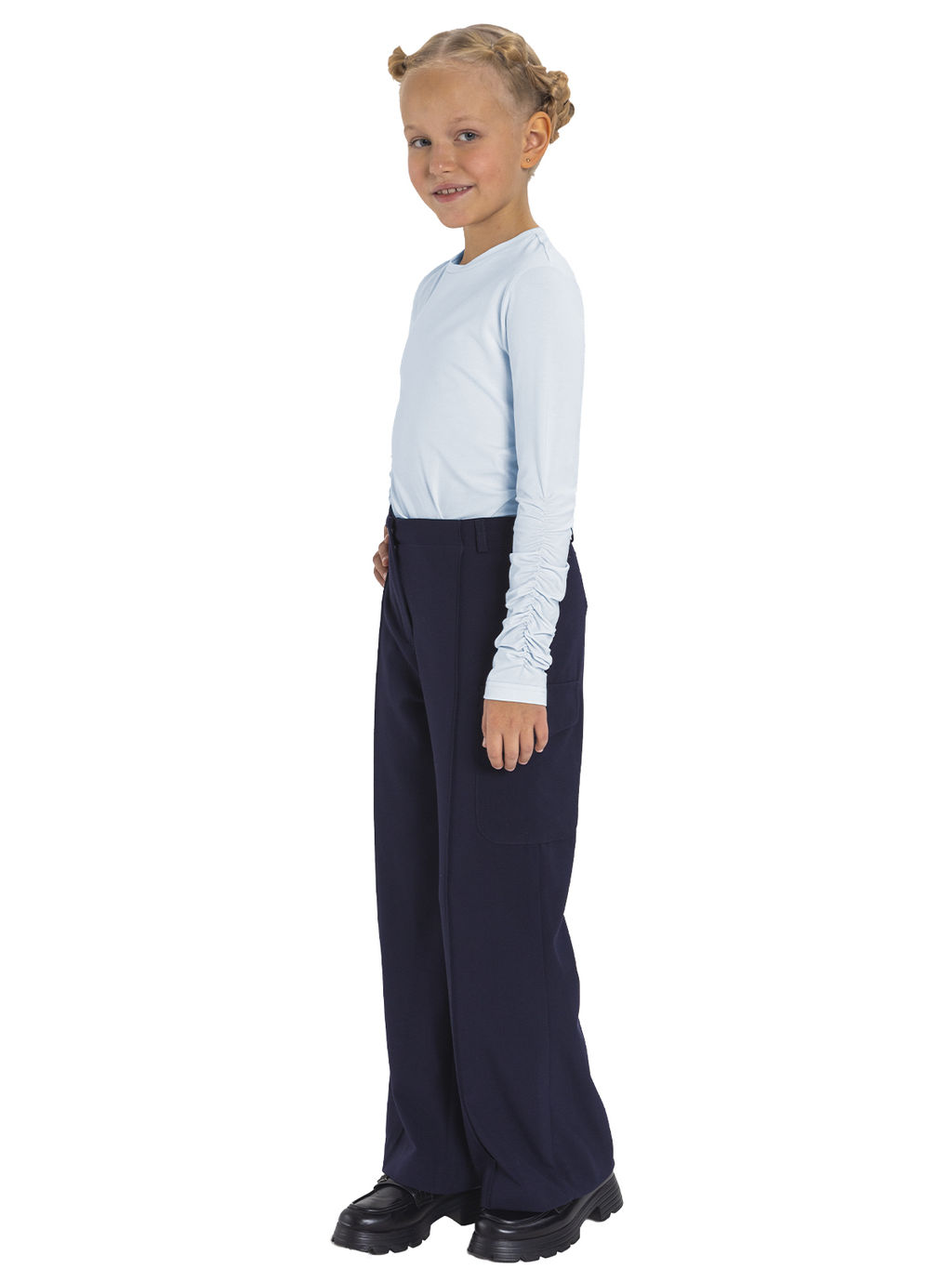 Школьный джемпер для девочки О77050 - Карамелли фото 3