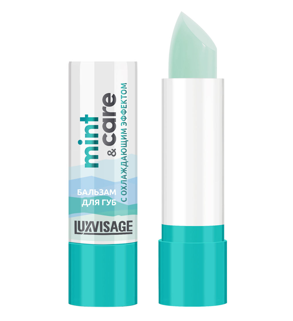LuxVisage Бальзам для губ mint & care с охлаждающим эффектом 3,9г