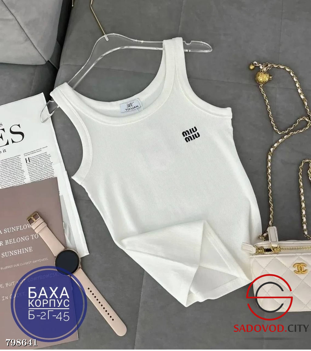 майка женская с логотипом - Bruno фото 6