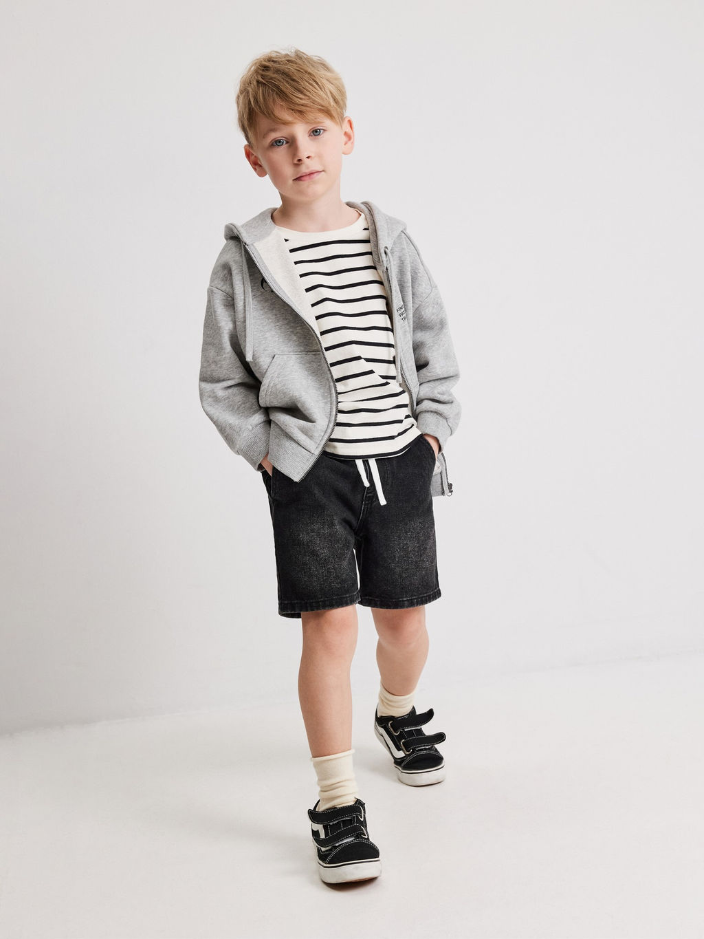 ACOOLA / Шорты джинсовые детские для мальчиков Zein черный