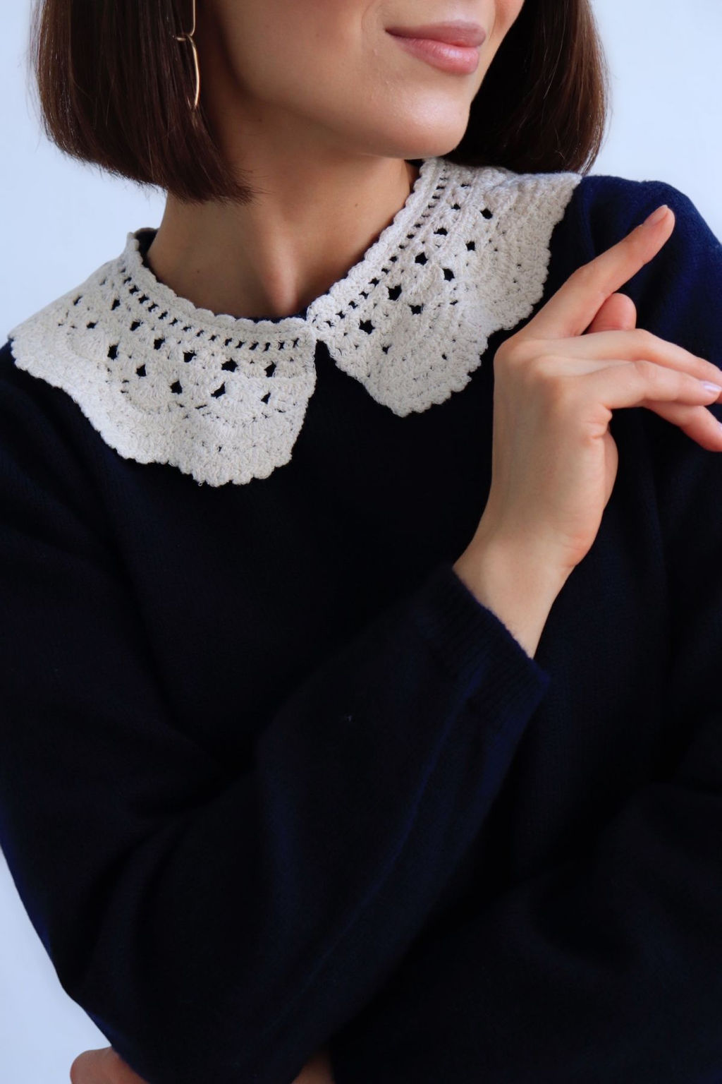 Martichelli Костюм вязаный сине-чёрный фото 10