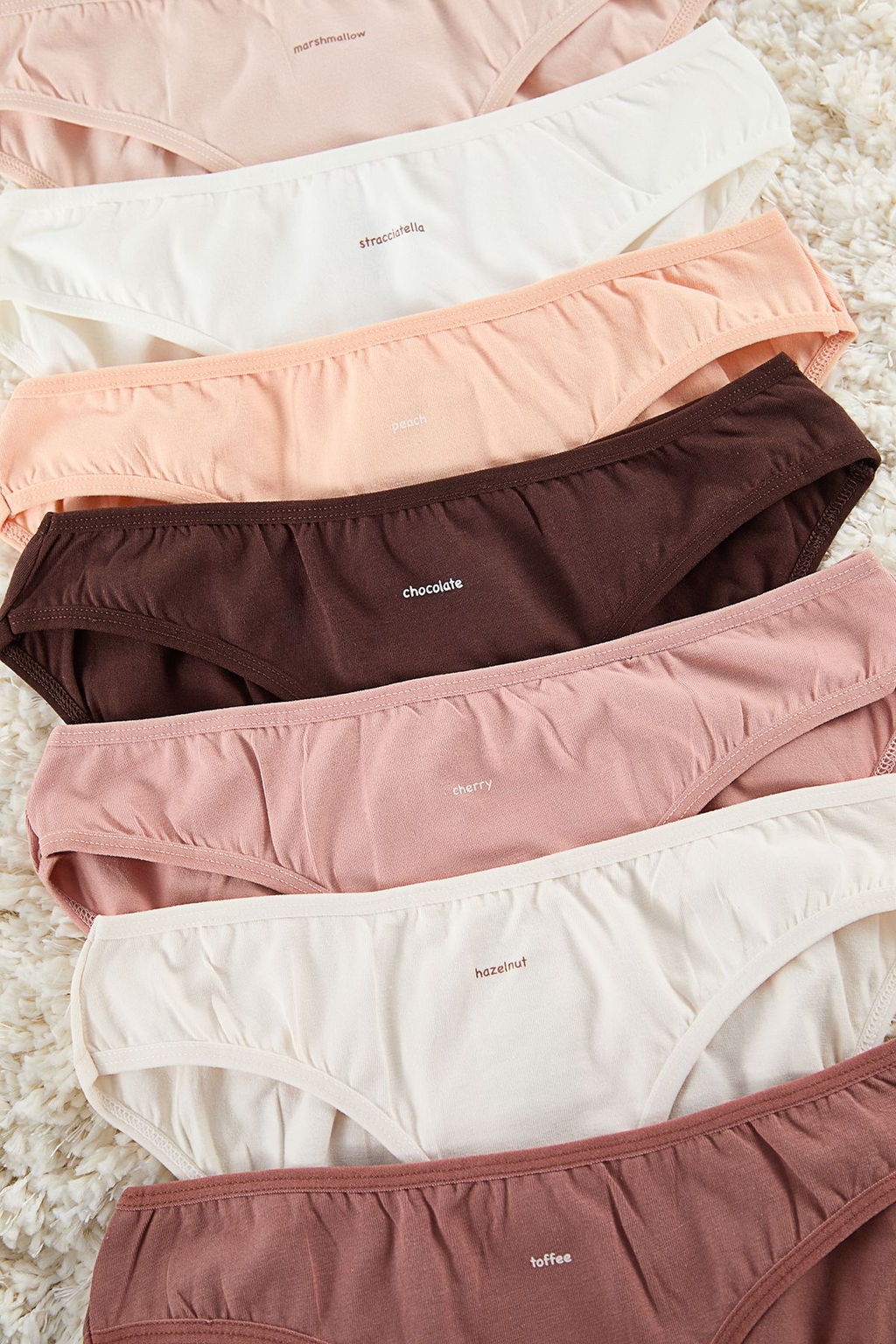 TRENDYOLMILLA Cok Renkli 7li Paket Pamuklu Sloganl? Klasik Orme Kulot THMAW25KU00030  фото 6