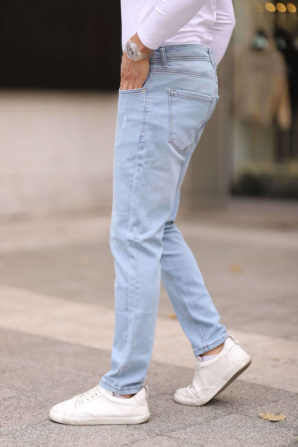 TRENDYOL MAN Antrasit Skinny T?rnakl? Jeans Kot Pantolon TMNAW25JE00013 - Trendyolmilla фото 16