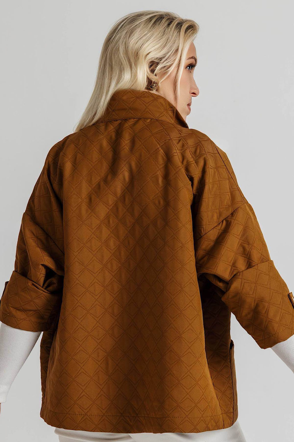 Жакет женский 4486/04/Коричневый