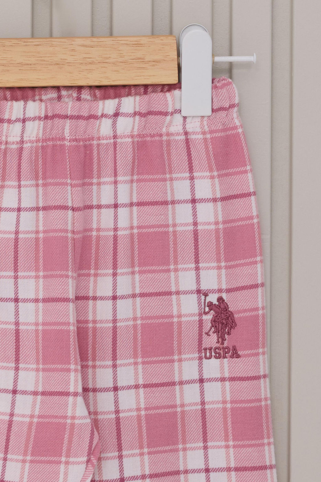 K_z Bebek Pembe Pijama Tak_m_ Sepette S_rpriz _ndirim - U.s. polo assn фото 4