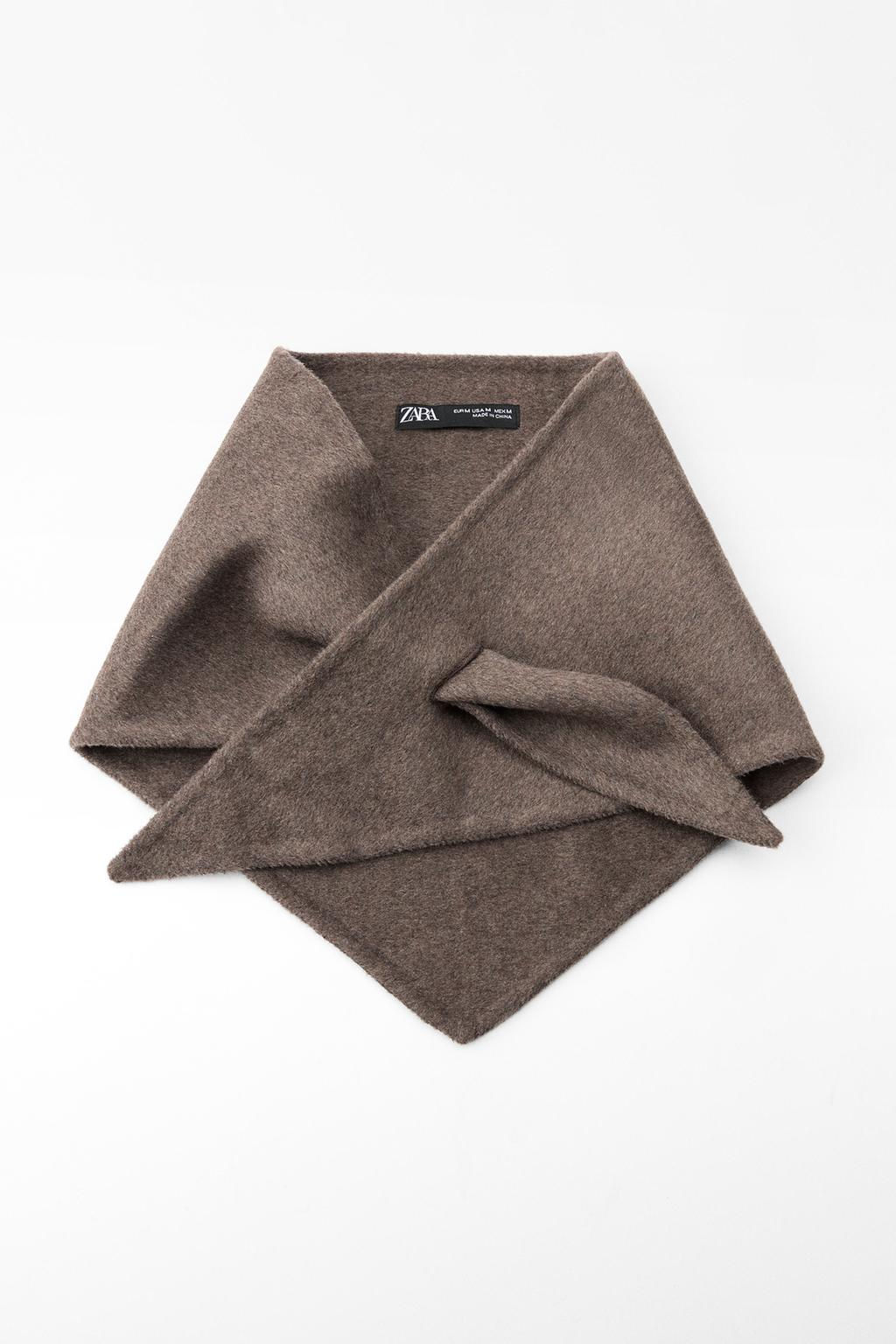 WOOL BANDANA - Zara фото 5