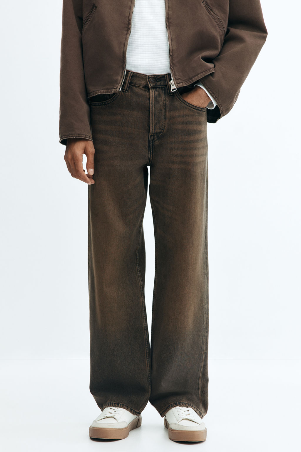 Loose Straight Jeans - H&m фото 10