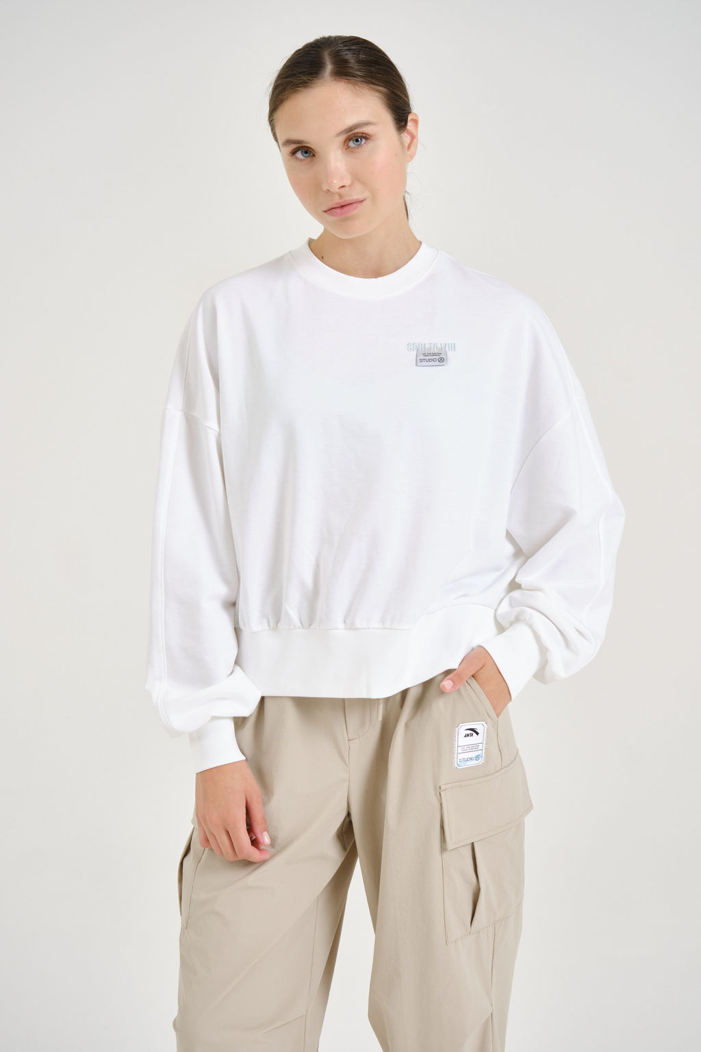 Свитшот Белый - Anta фото 4