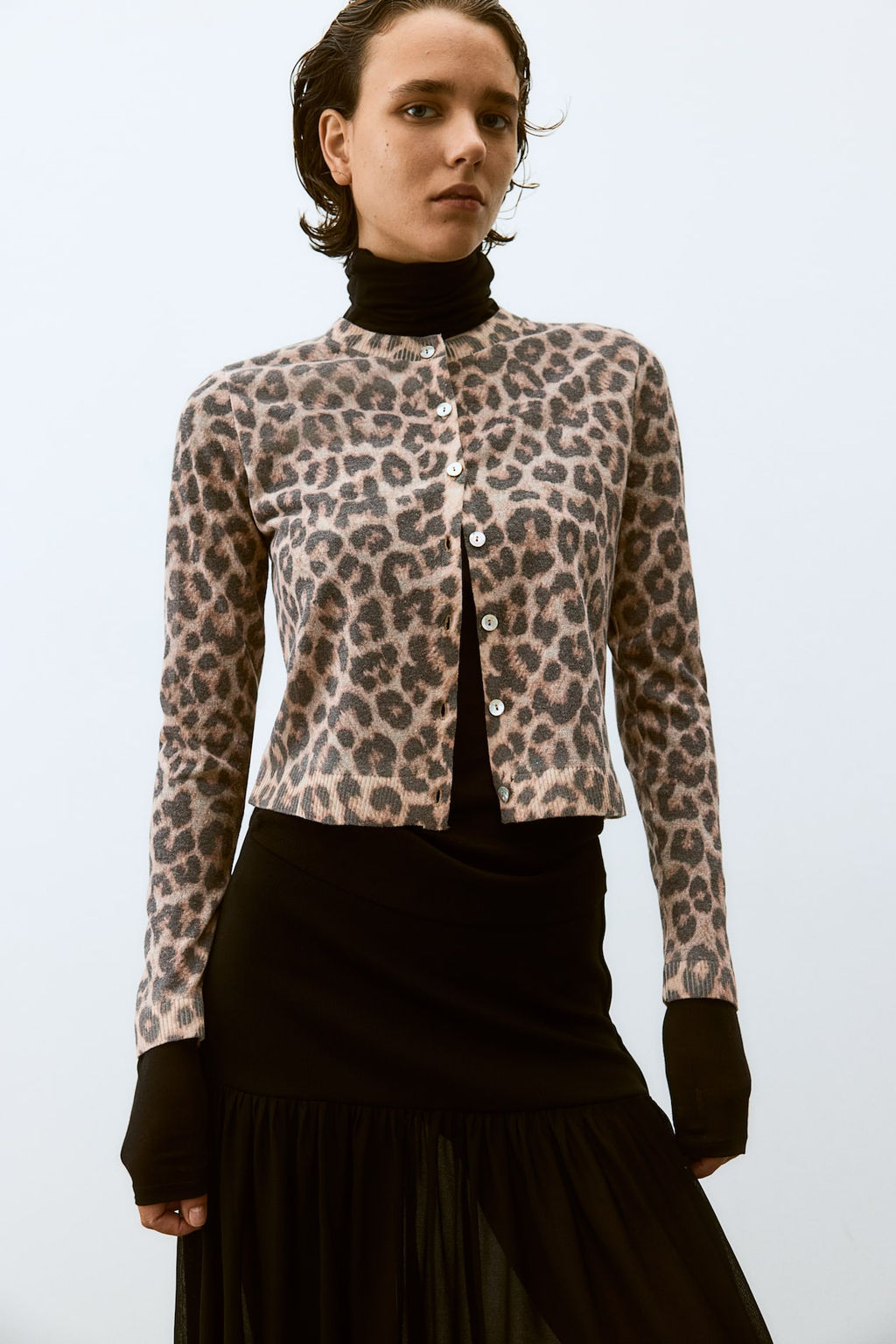 Cardigan de punto fino - H&m фото 3