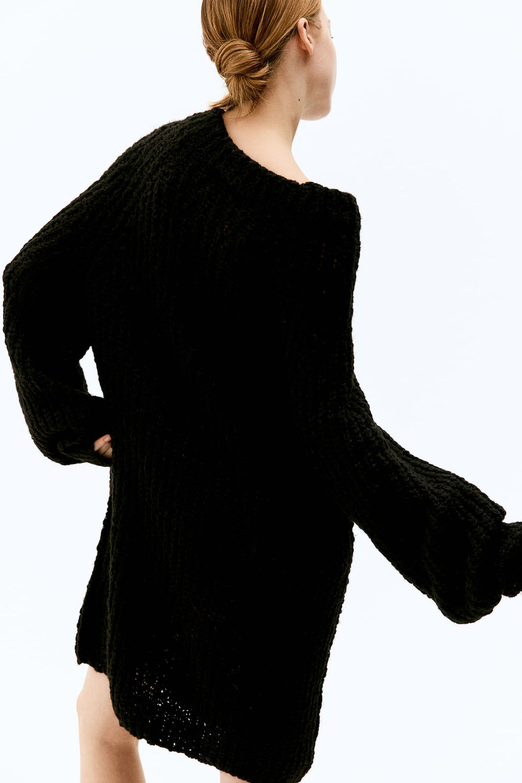 Vestido en punto de canale - H&m фото 4