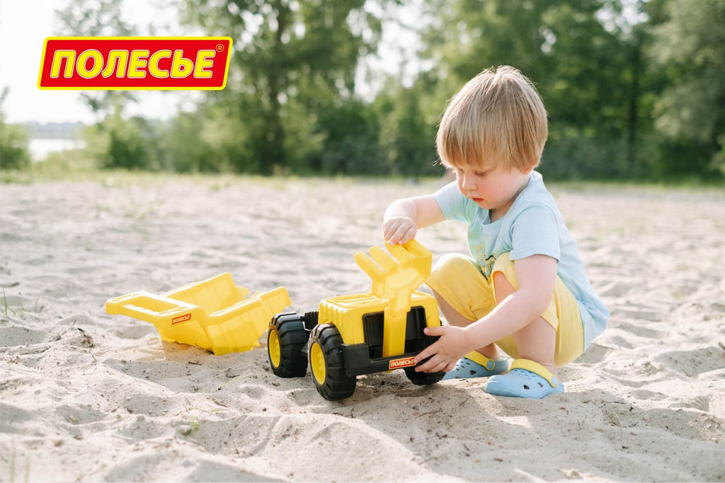 Автомобиль-самосвал Эксперт многофункциональный (в сеточке) - Полесье фото 10