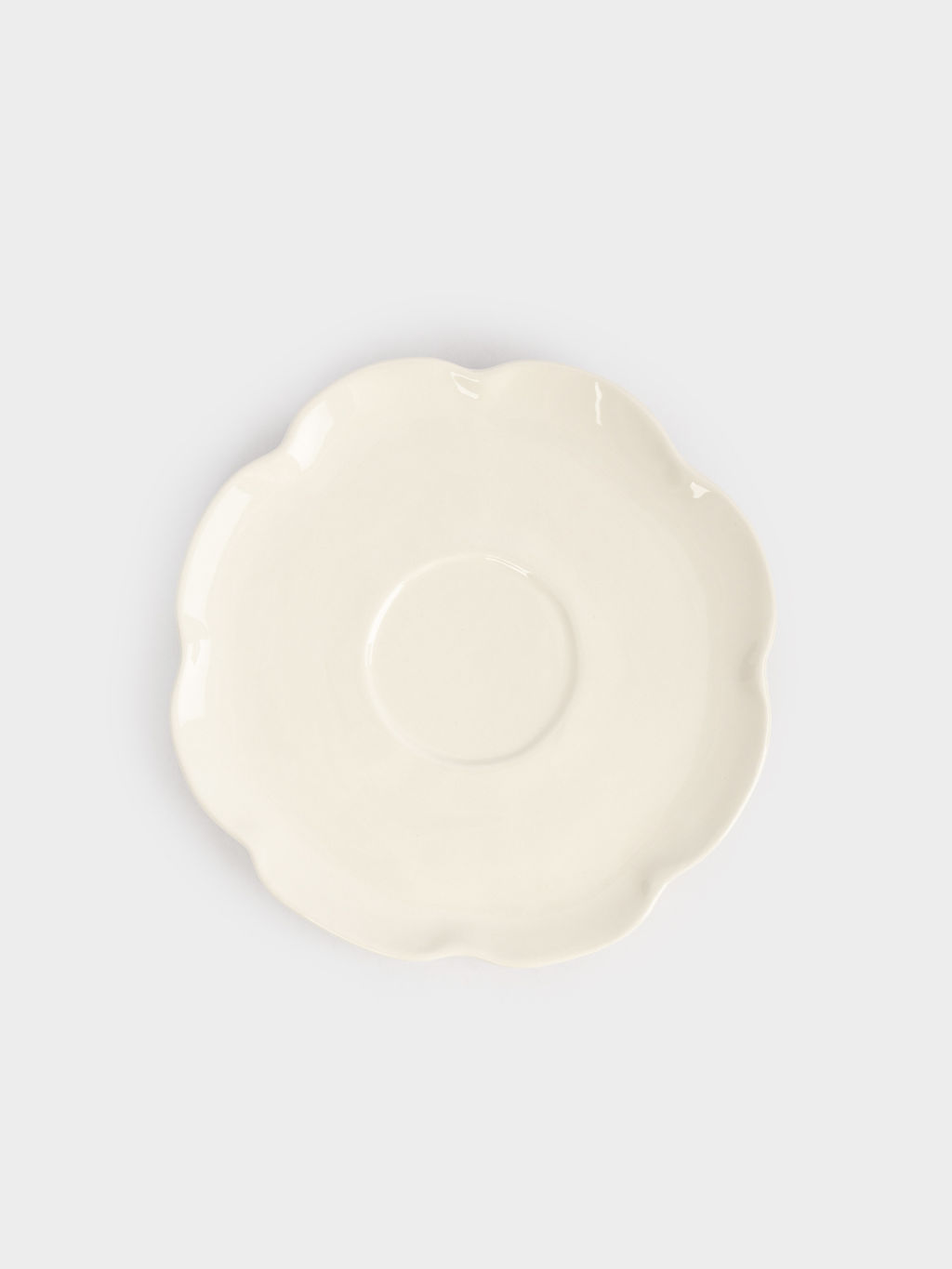 Пара чайная, 1 перс, 2 пр, 360 мл, керамика, молочная, Цветок, Gentle flower