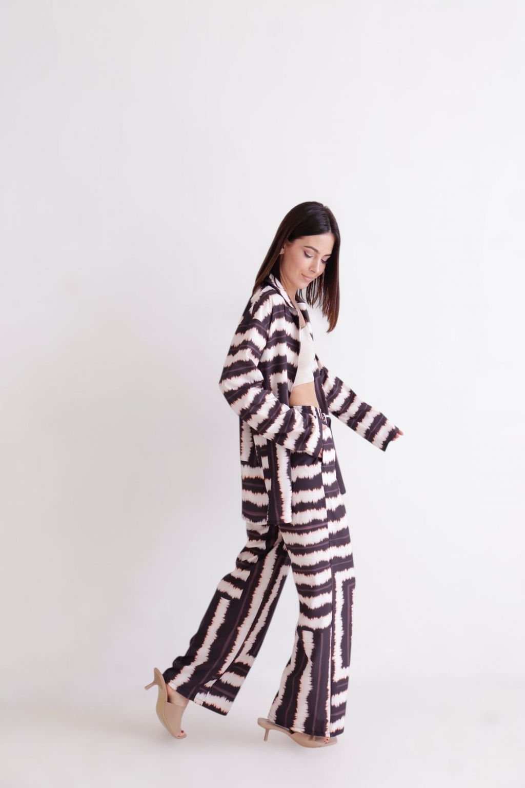 Martichelli Костюм брючный с принтом  фото 7