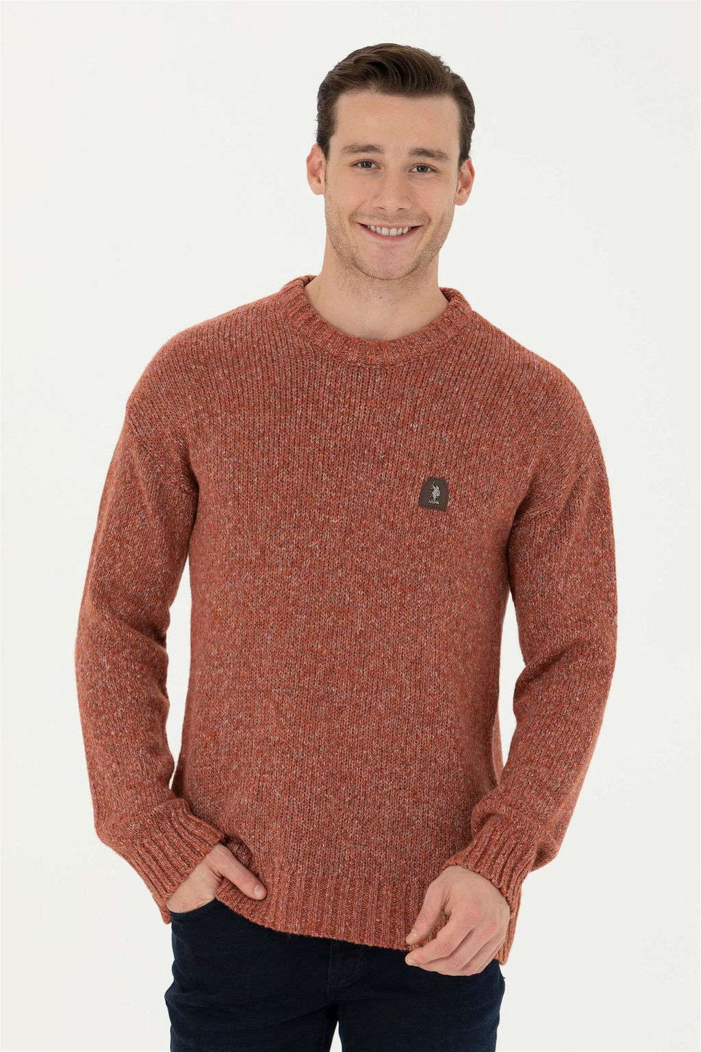 Мужской свитер с плиткой - U.s. polo assn фото 8