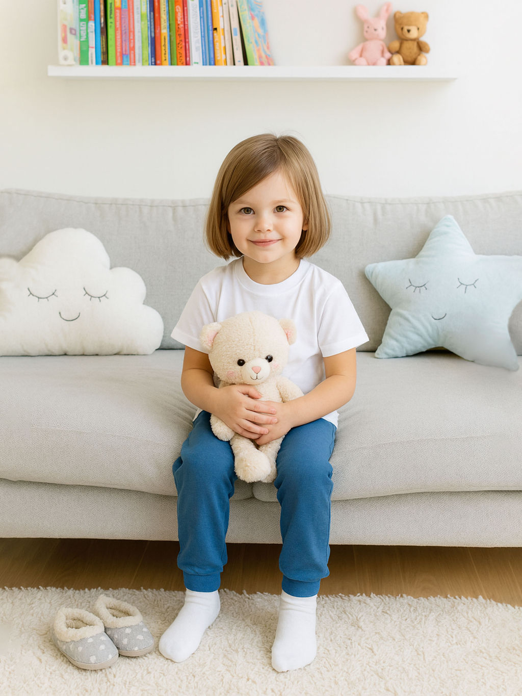 Штанишки детские джинс 432/1 (92, 56)