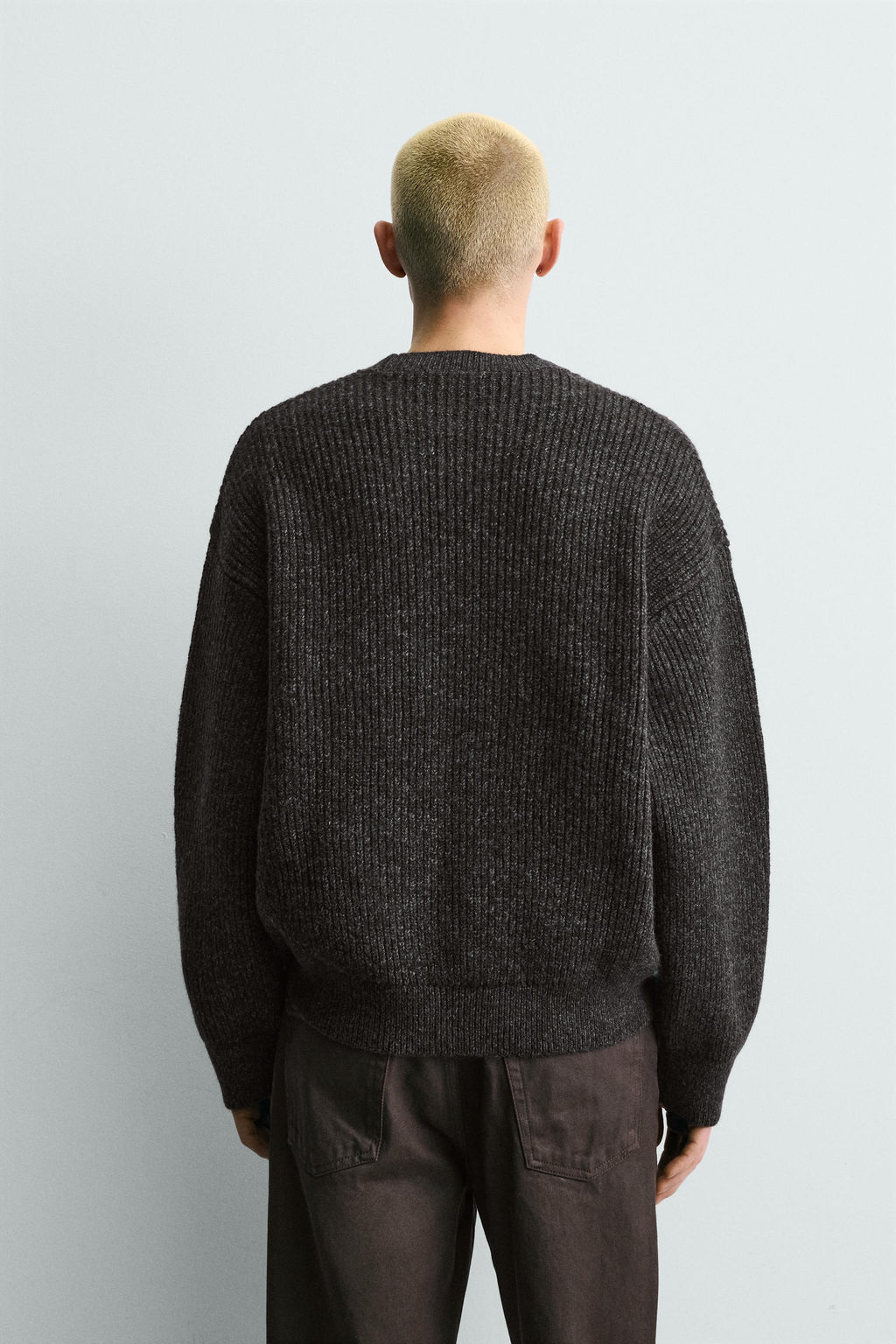 CONTRAST TEXTURED JUMPER - Zara фото 11