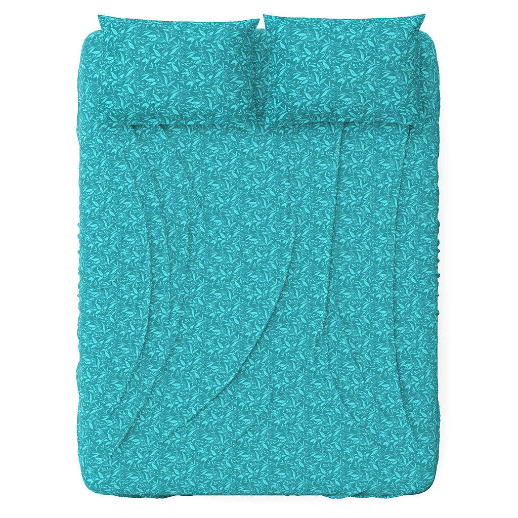 Простыня 1,5 спальная "Монблан К" 150х215см, бязь "Комфорт" 121г/м2, хлопок 100%, упаковка "классическая" ПВХ 28х41см, "Домашняя мода" (Россия)