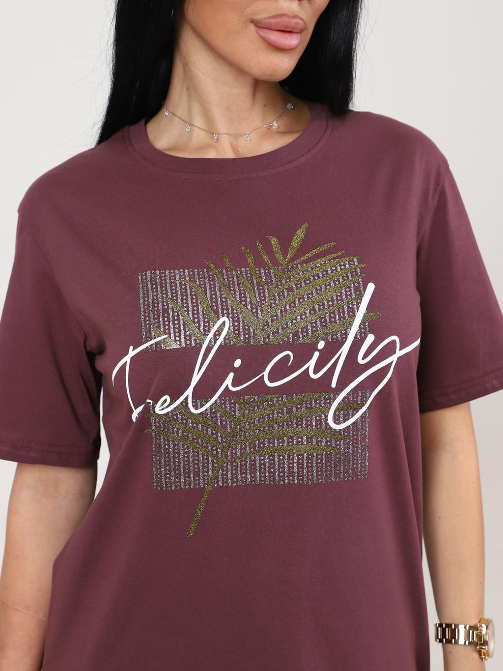 IV-CAPRIZ Сингонум - туника лиловый