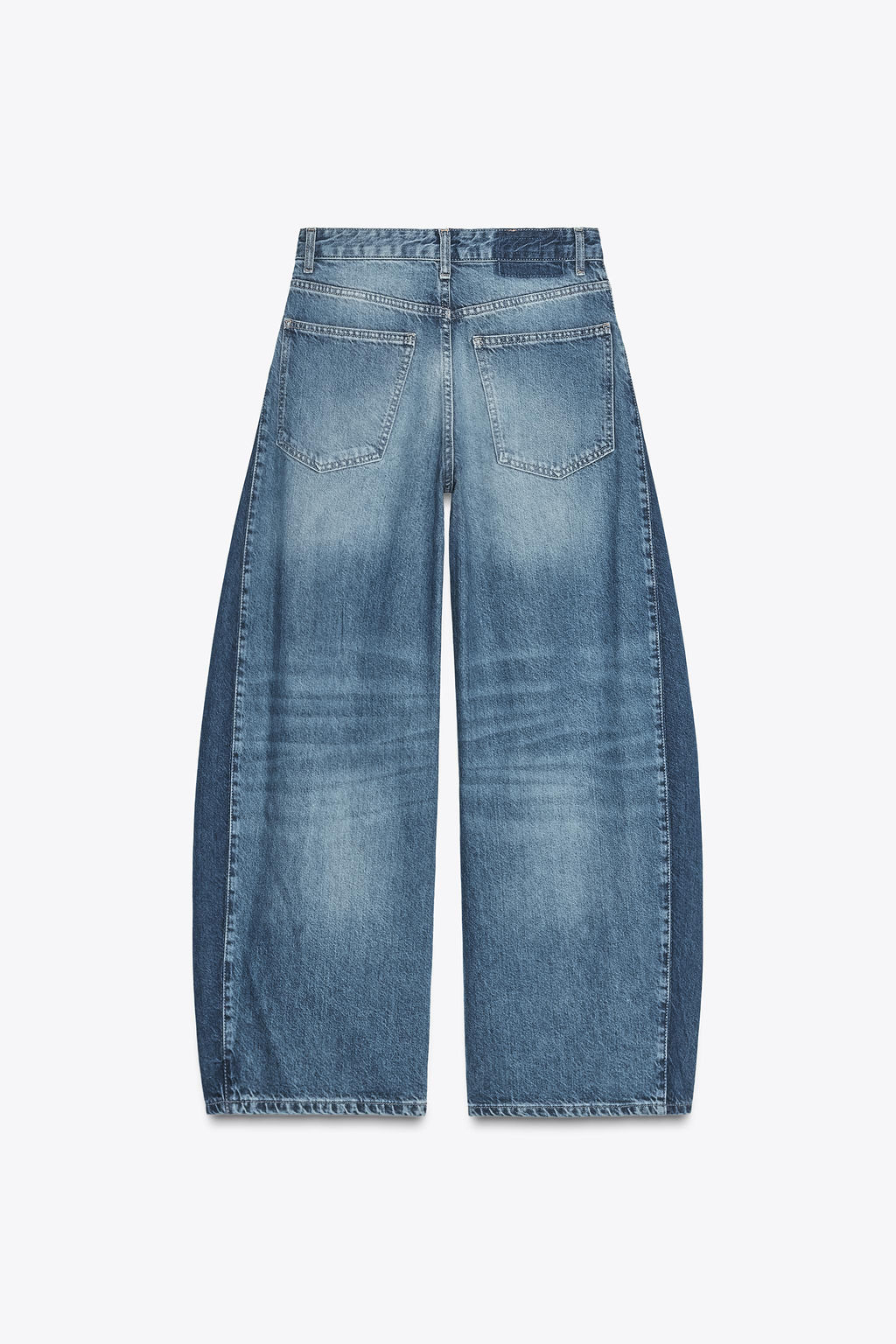 HIGH-WAIST OVERSIZE BALLOON JEANS - Zara фото 8