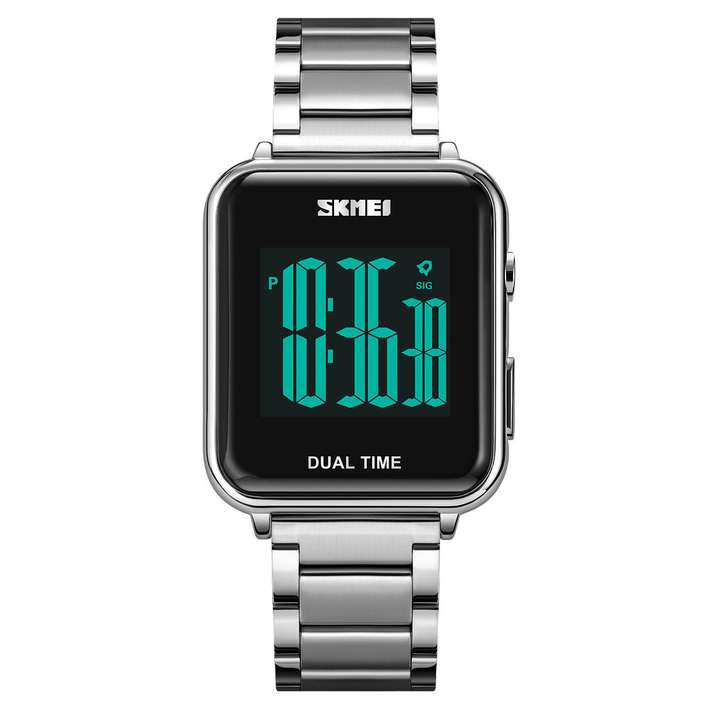 Часы наручные Skmei мужские электронные 1852silver