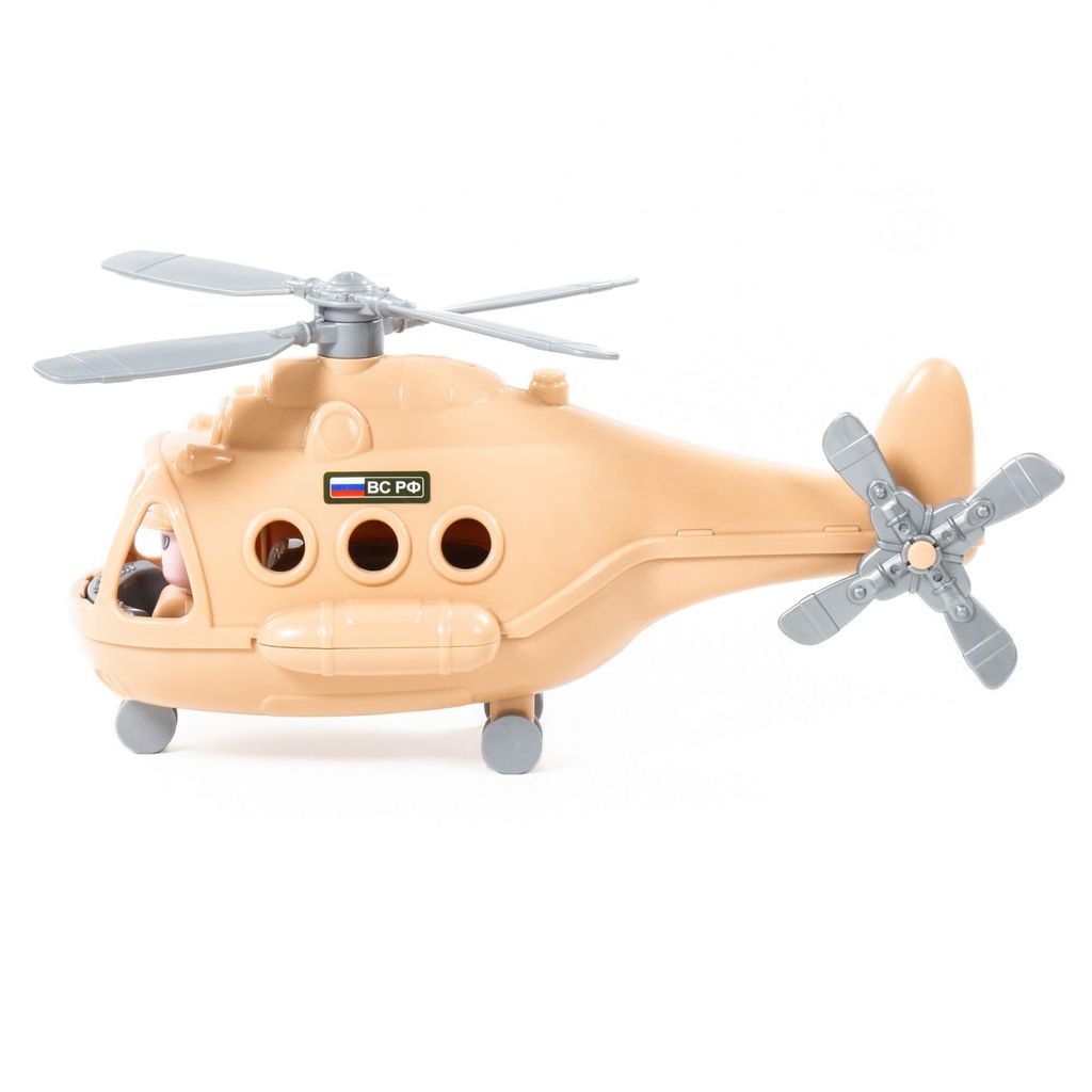 Вертолёт военный Альфа-Сафари (РФ) (в коробке) - Полесье фото 3