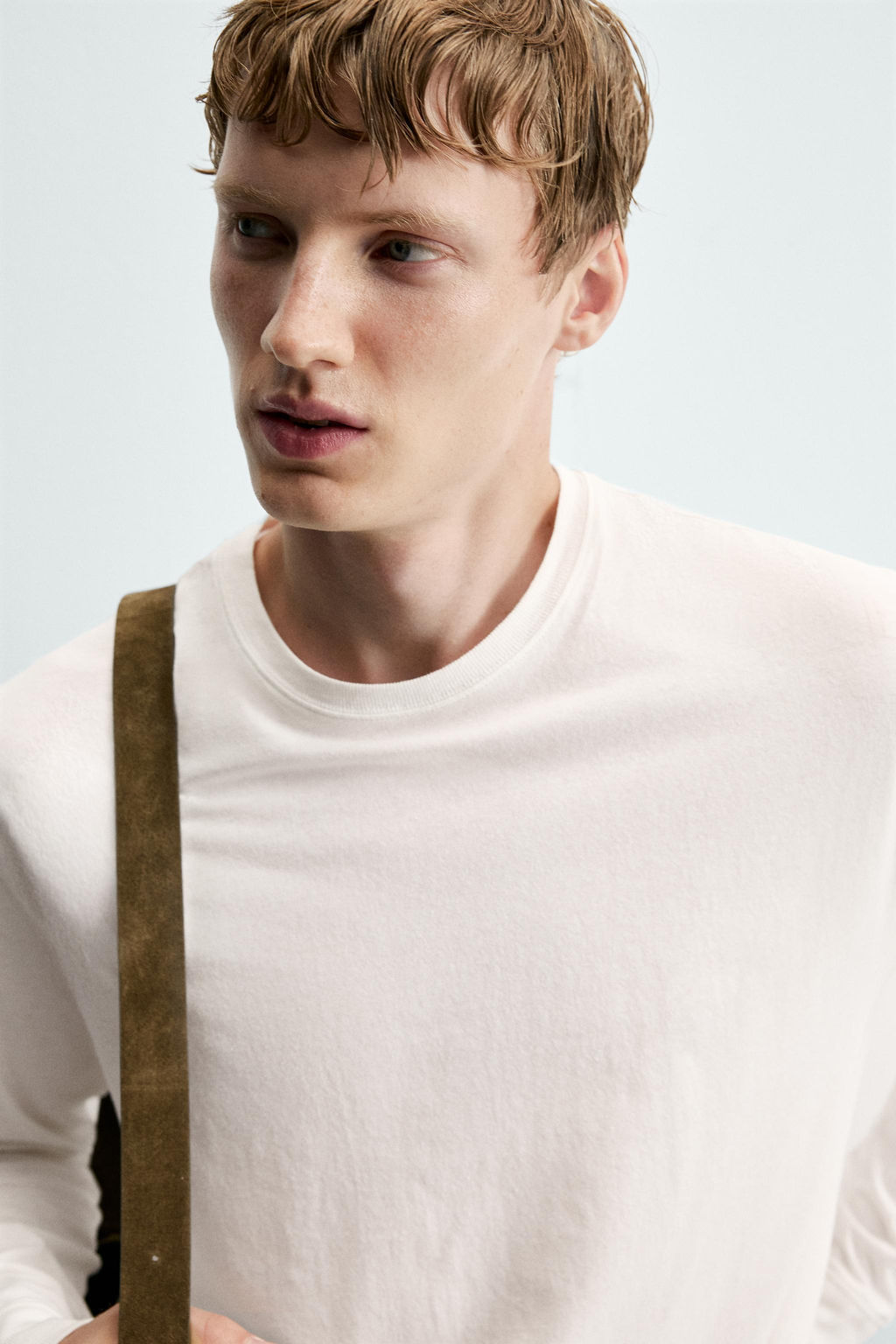 CAMISETA LIGHTWEIGHT MANGA LARGA / Blanco - Zara фото 5