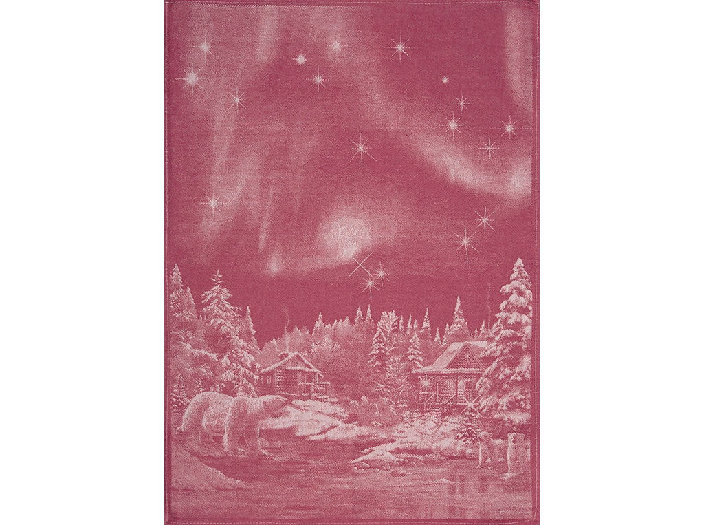 Полотенце 07с-39ЯК 50*70 "Большая медведица" цв. бордовый