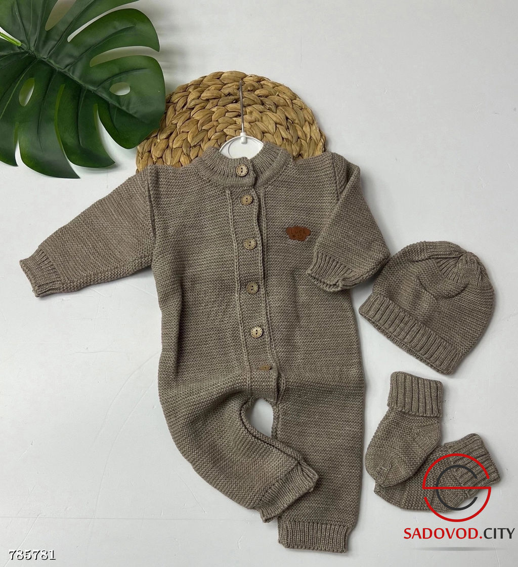 Костюм для малышей вязанный тройка - Bruno фото 7
