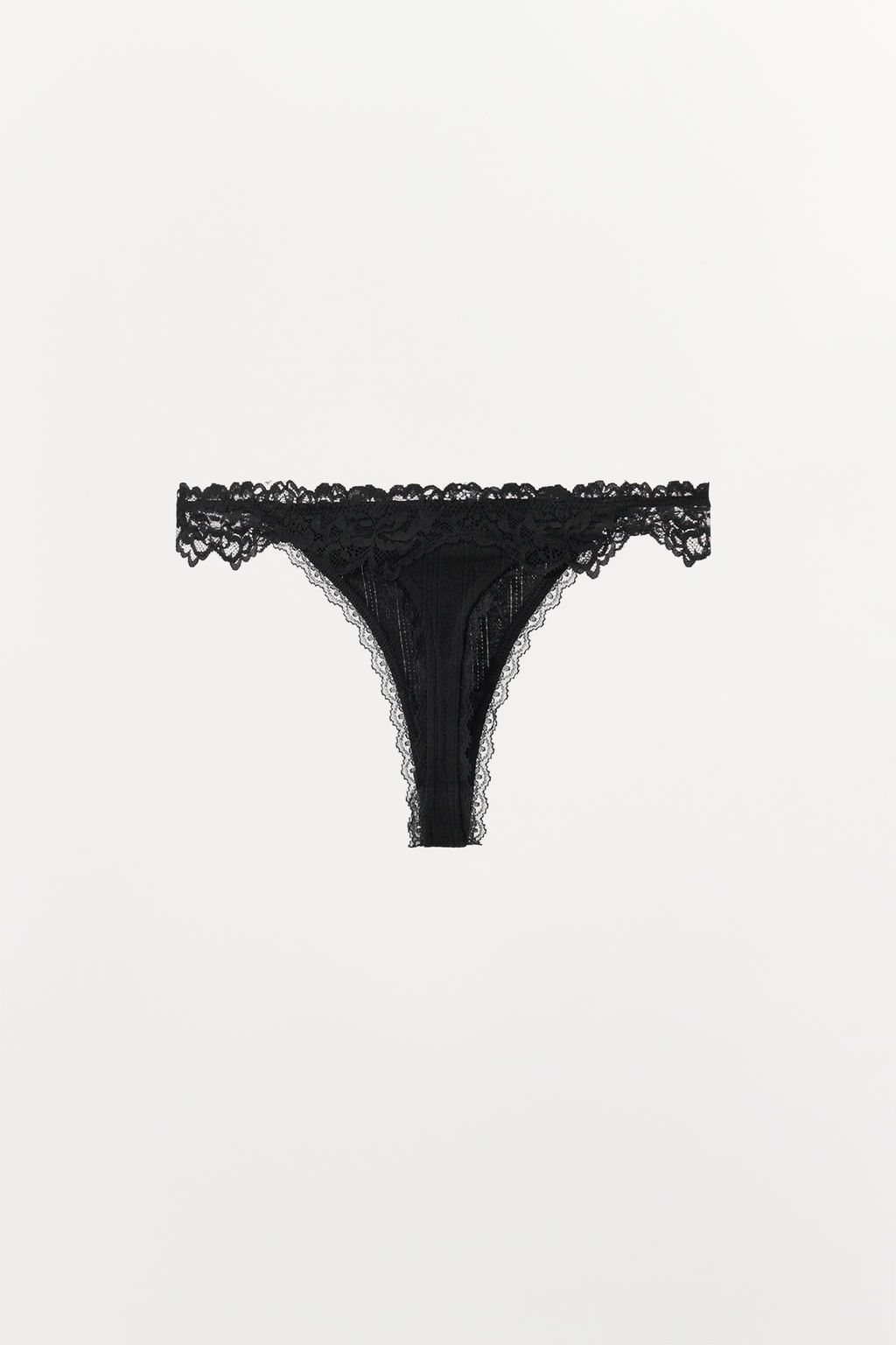 POINTELLE LACE THONG - Zara фото 4