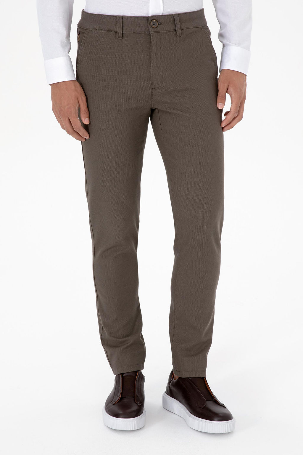 Erkek Vizon Kanvas / Chino Pantolon Sepette S_rpriz _ndirim - U.s. polo assn фото 2