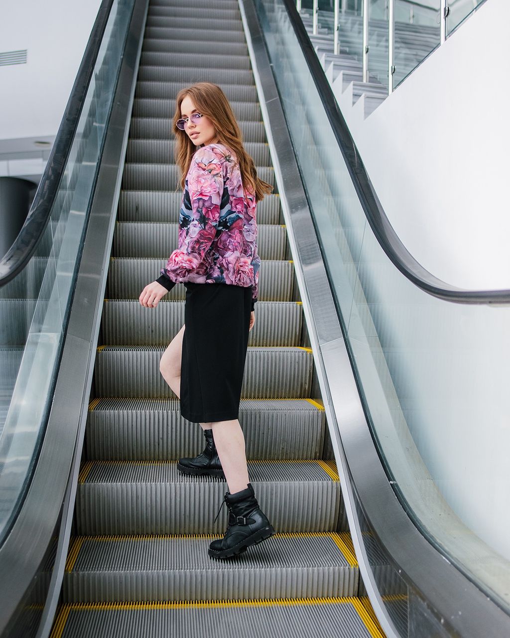 Свитшот с однотонными манжетами SWP180, джемпер - Sahar art lab фото 4