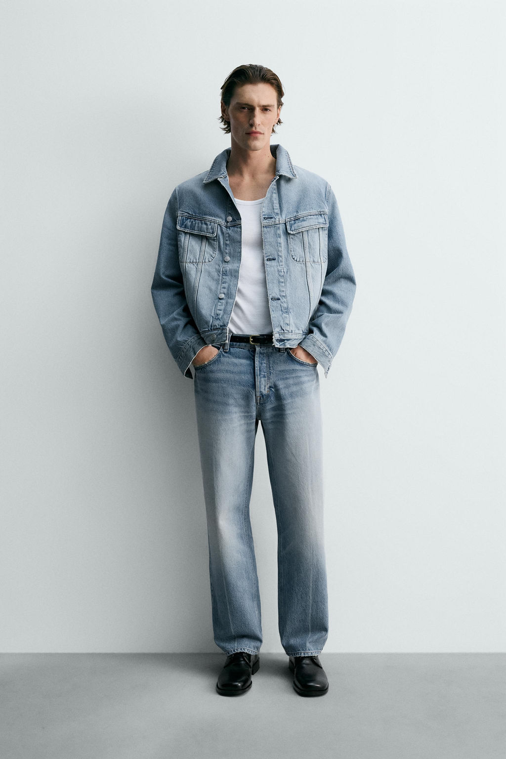 RELAXED FIT LIMITED EDITION JEANS - Zara фото 12