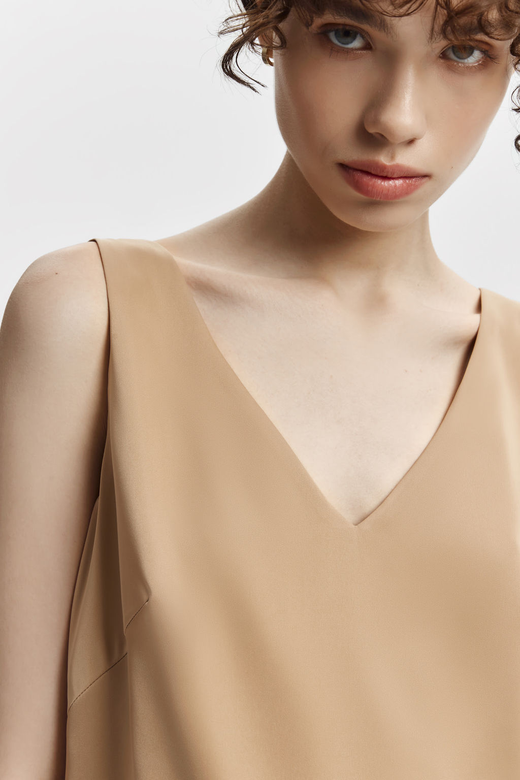 Топ с V-образным вырезом - Mollis фото 3