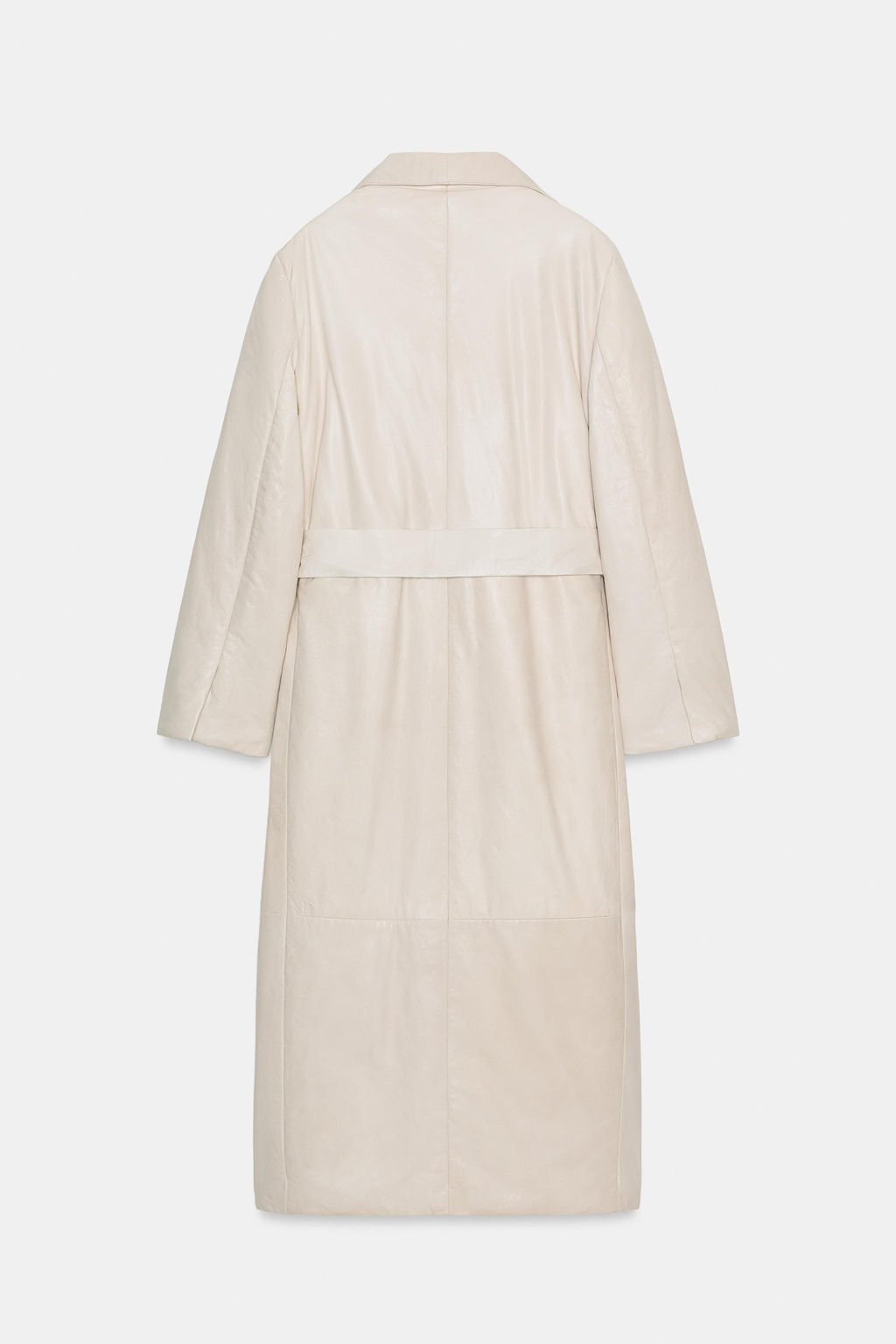 QUILTED LEATHER COAT ZW COLLECTION LIMITED EDITION - Zara фото 9