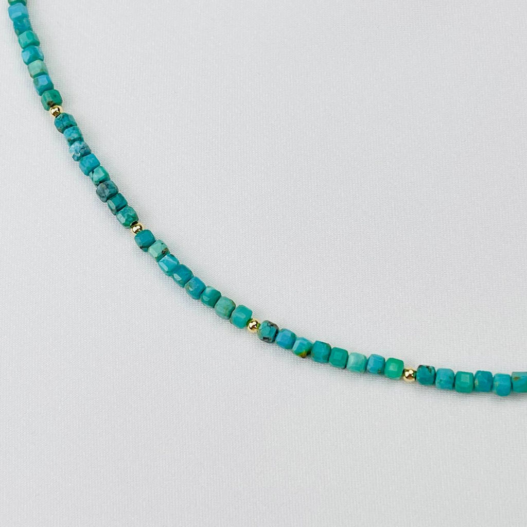 Бусы-Чокер из Бирюзы