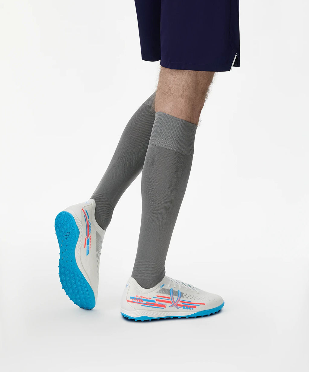 Бутсы многошиповые JOGEL Evofly TF PRO White/blue  фото 10