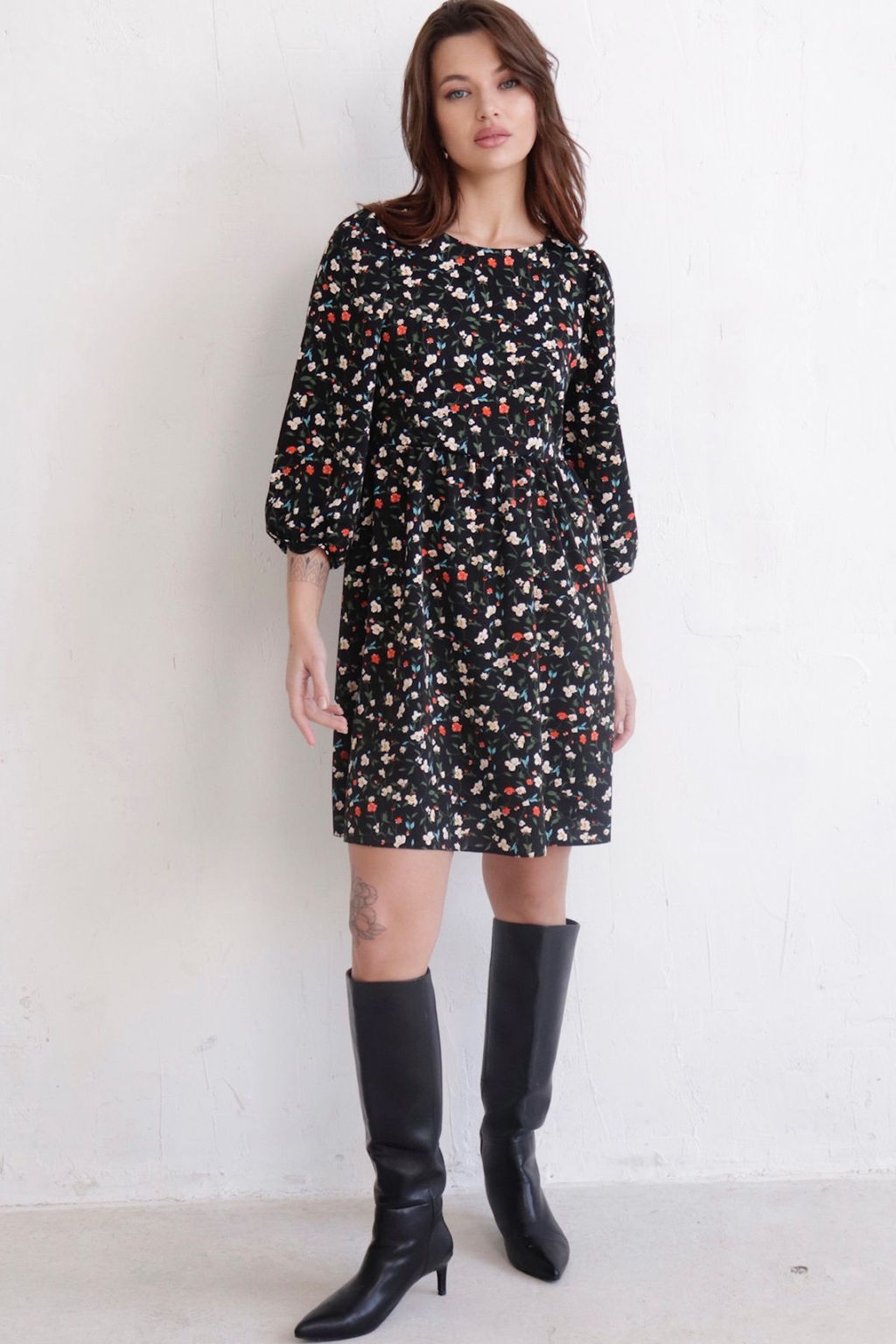 Платье с присборенной юбкой - Martichelli фото 70