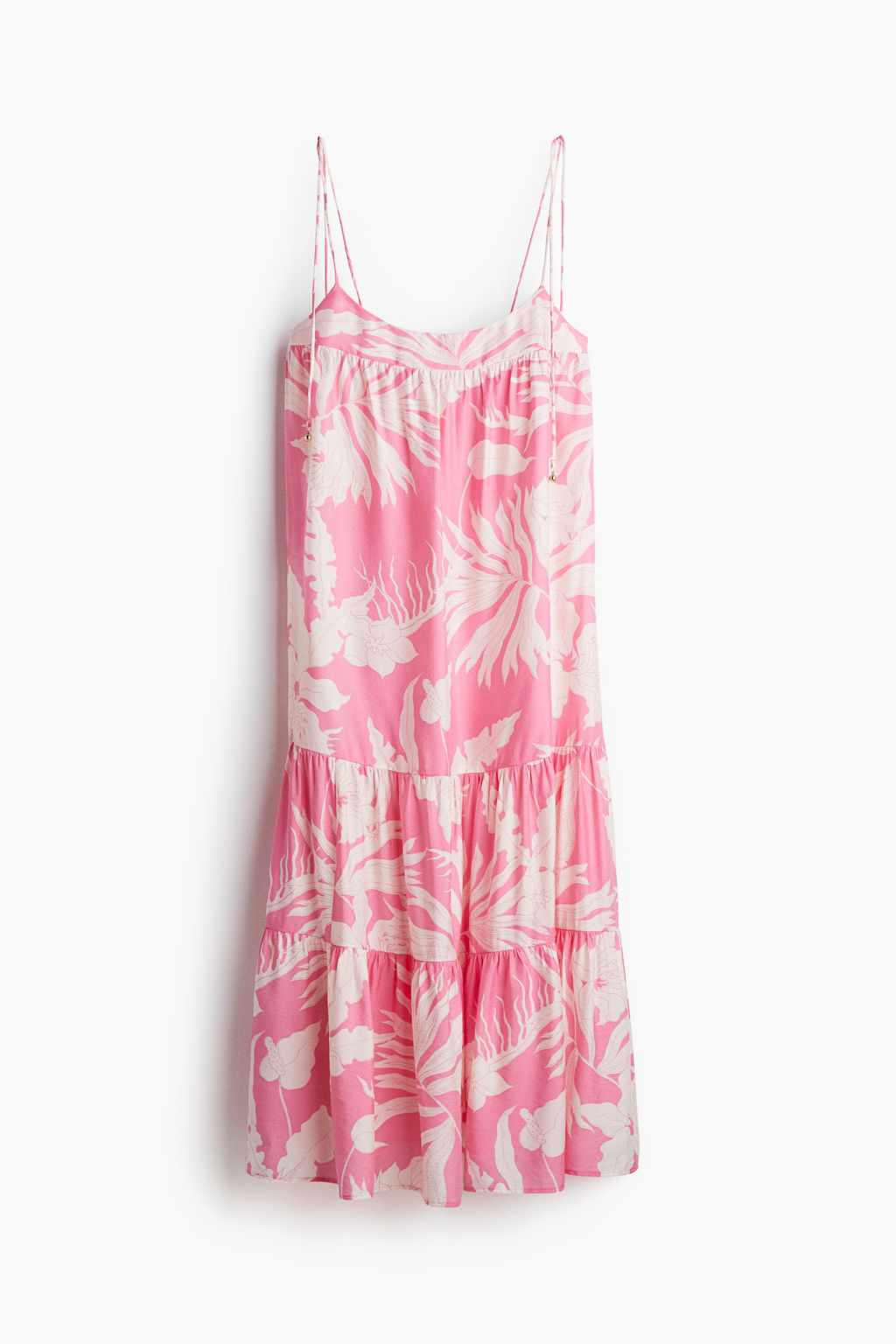 Maxivestido con tirantes de lazo - H&m фото 4