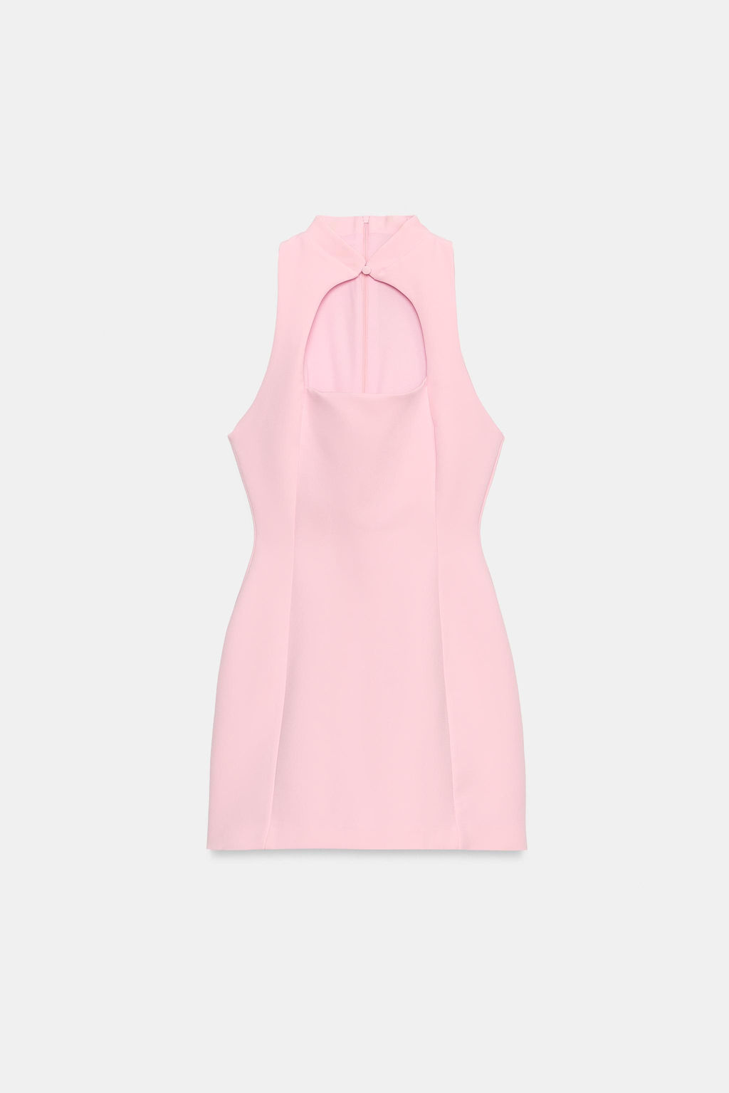 VESTIDO MINI ABERTURA / Rosa claro - Zara фото 6