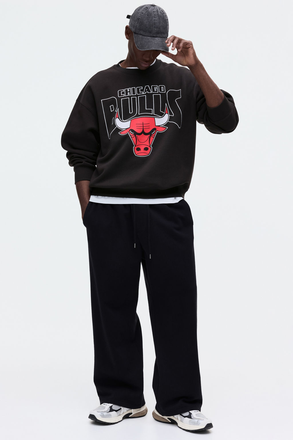 Sudadera con estampado Oversized Fit - H&m фото 8