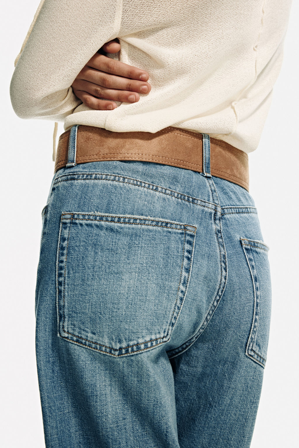 Bermudas denim con cintur?n - H&m фото 9