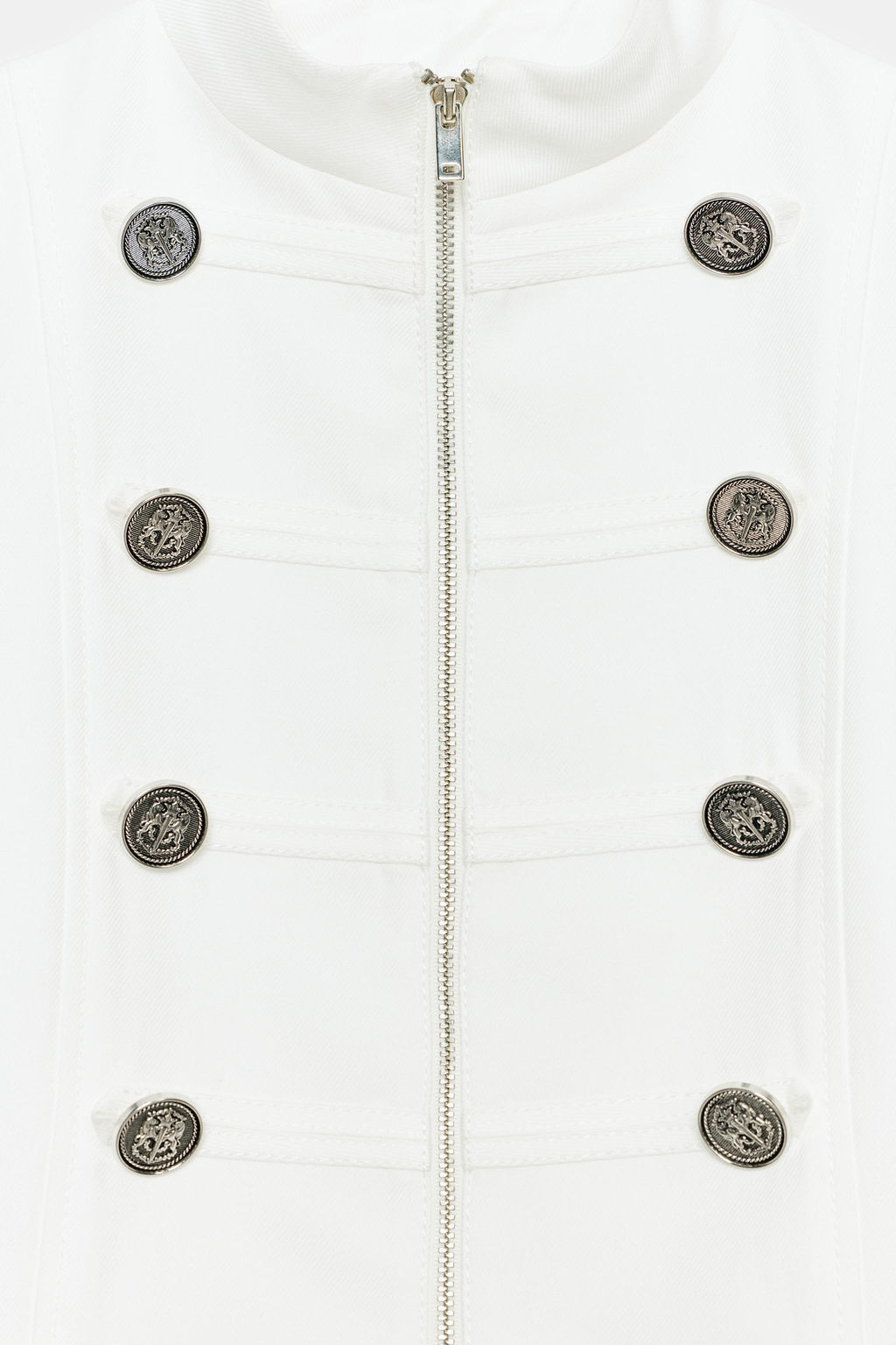 BLAZER CUELLO SUBIDO BOTONES / Blanco roto - Zara фото 10