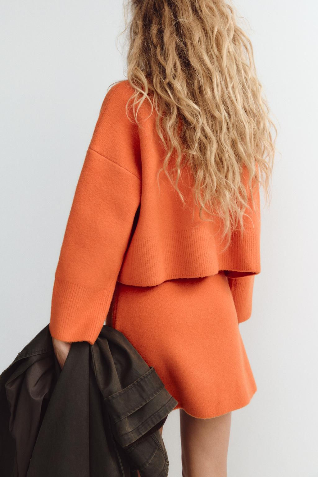 PLAIN KNIT SWEATER - Zara фото 3