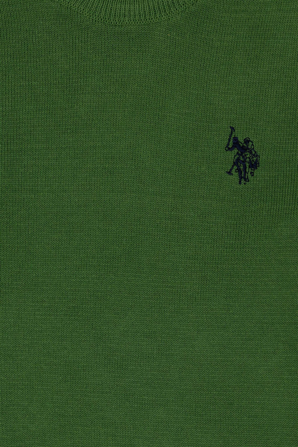 U. S. Polo Assn Зеленый базовый свитер для мальчика - U.s. polo assn фото 3