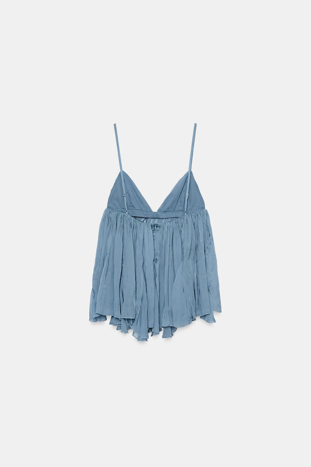 FLOWING STRAPPY TOP - Zara фото 13
