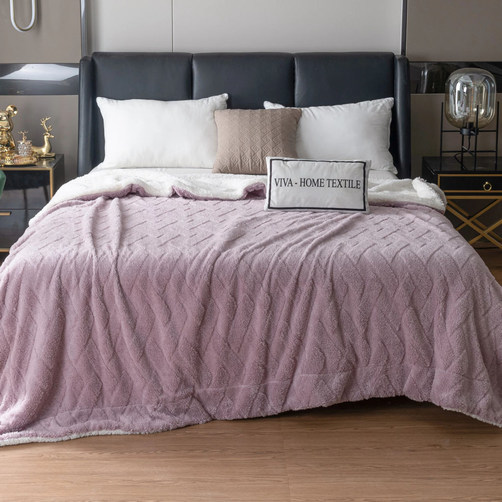 Плед Fluffy бамбуковая микрофибра FL013 (150*200) - Ситрейд фото 23