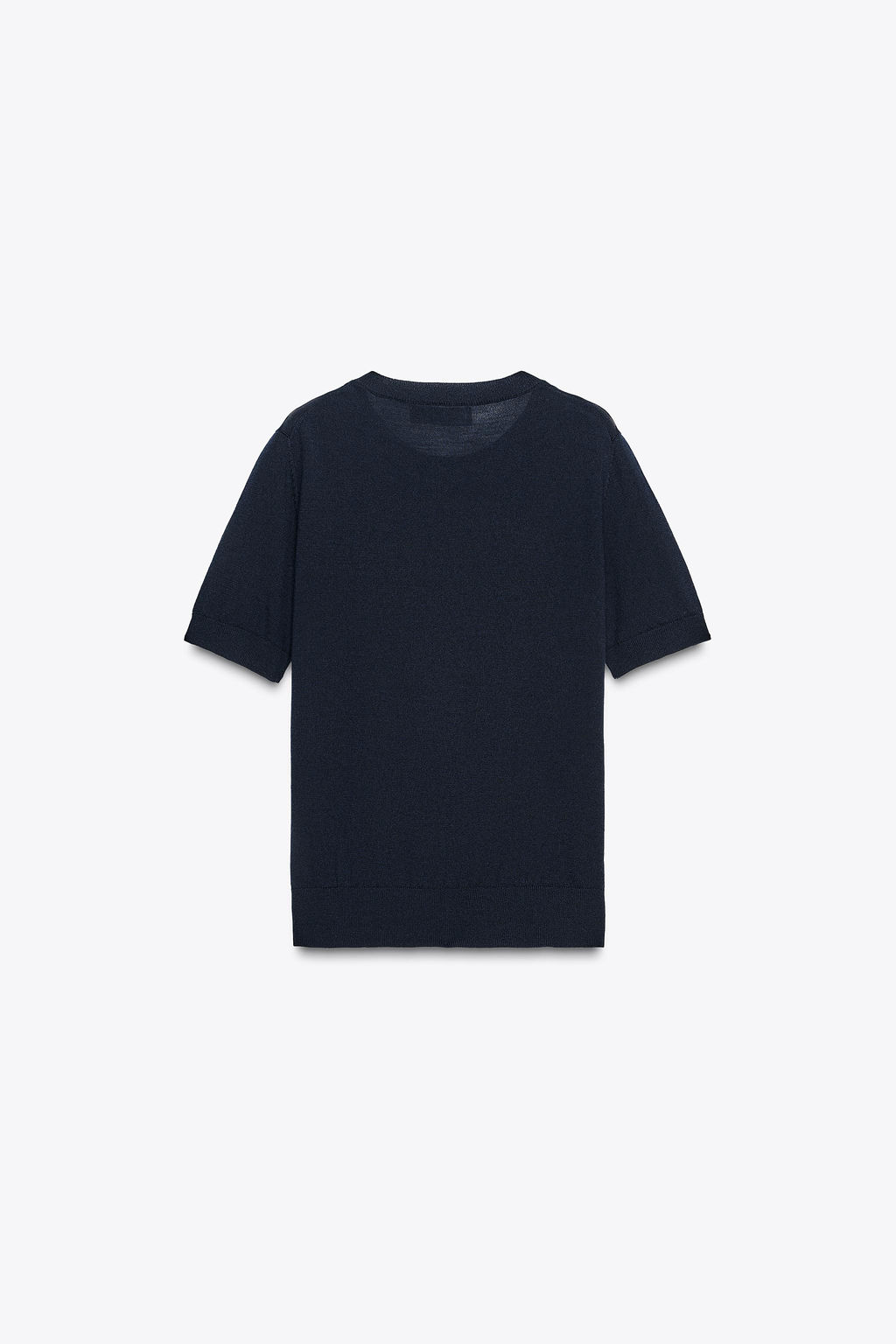 100% WOOL SHORT SLEEVE TOP - Zara фото 20
