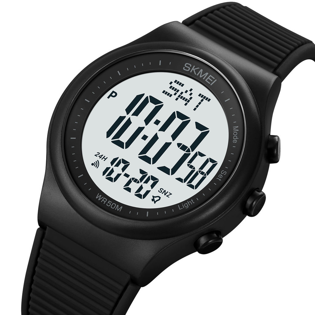 Часы наручные Skmei женские электронные спортивные 1980black-white