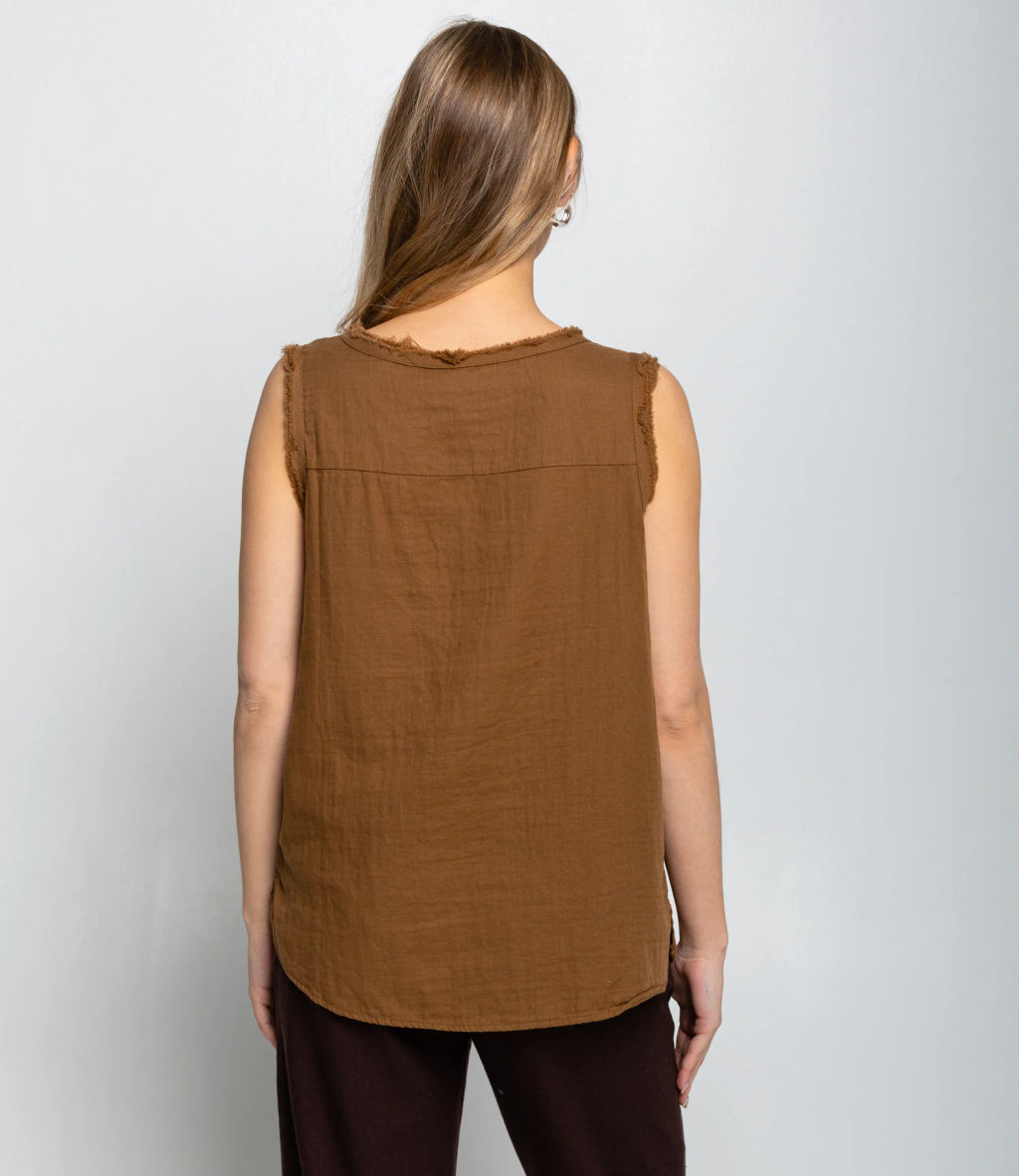 Майка #КТ5501 (1), коричневый - Dommod фото 3